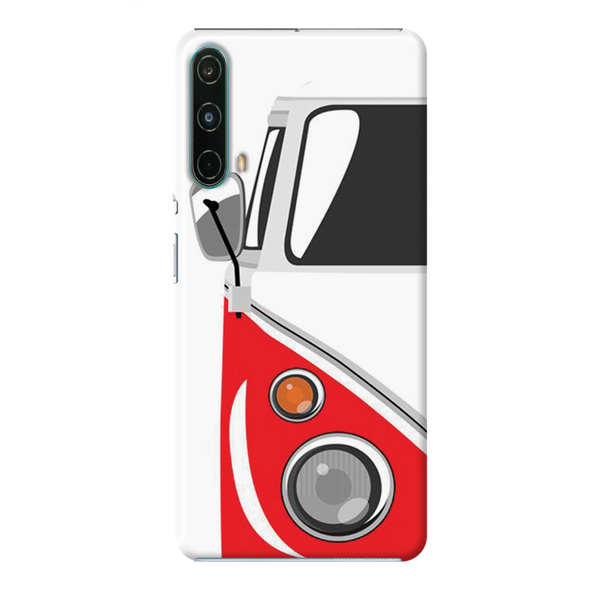 Red Volkswagon Printed Slim Cases and Cover for OnePlus Nord CE 5G