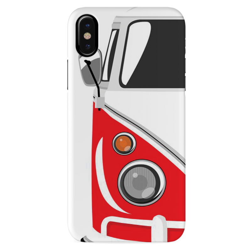 Red Volkswagon Printed Slim Cases and Cover for iPhone XS