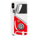 Red Volkswagon Printed Slim Cases and Cover for iPhone XS Max