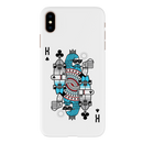 King 2 Card Printed Slim Cases and Cover for iPhone XS Max