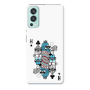 King 2 Card Printed Slim Cases and Cover for OnePlus Nord 2