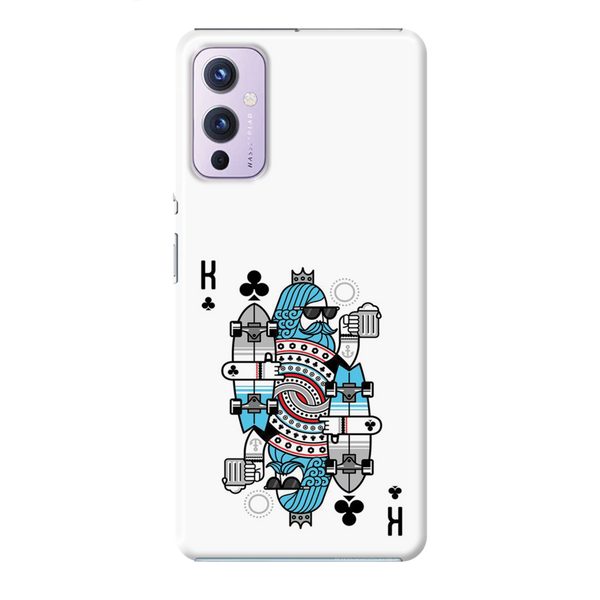 King 2 Card Printed Slim Cases and Cover for OnePlus 9