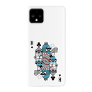 King 2 Card Printed Slim Cases and Cover for Pixel 4XL