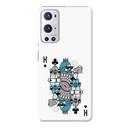 King 2 Card Printed Slim Cases and Cover for OnePlus 9R