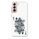 King 2 Card Printed Slim Cases and Cover for Galaxy S21 Plus