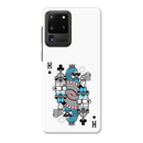 King 2 Card Printed Slim Cases and Cover for Galaxy S20 Ultra