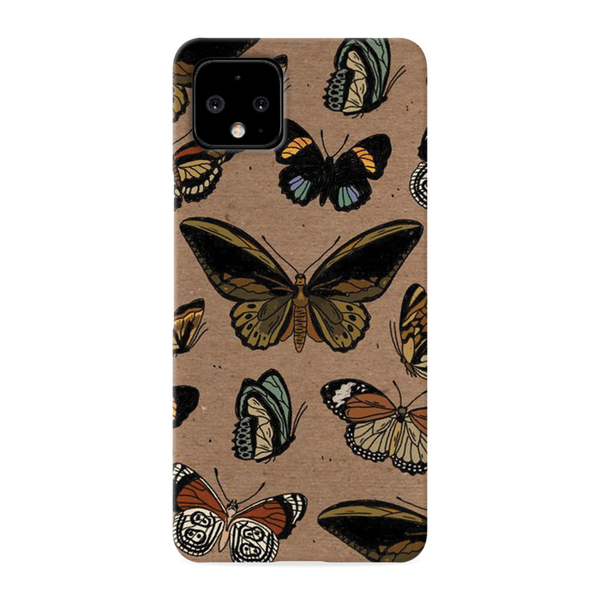 Butterfly Printed Slim Cases and Cover for Pixel 4XL