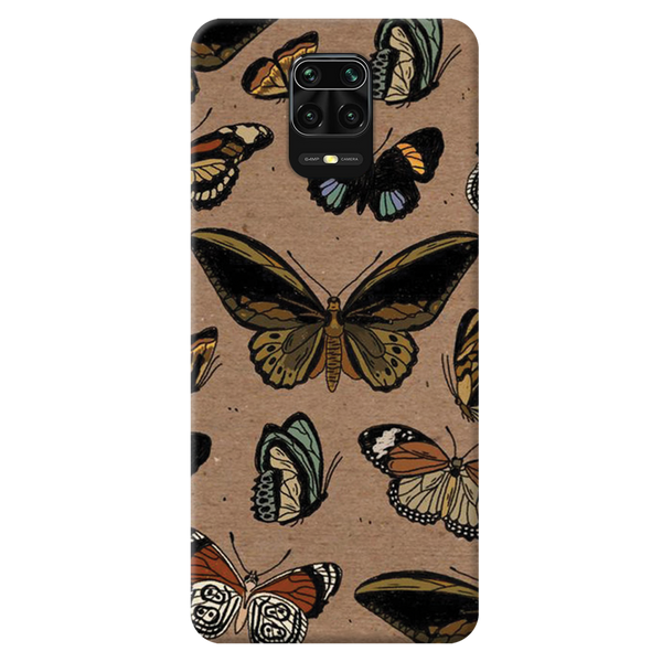 Butterfly Printed Slim Cases and Cover for Redmi Note 9 Pro Max