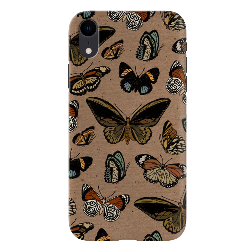 Butterfly Printed Slim Cases and Cover for iPhone XR
