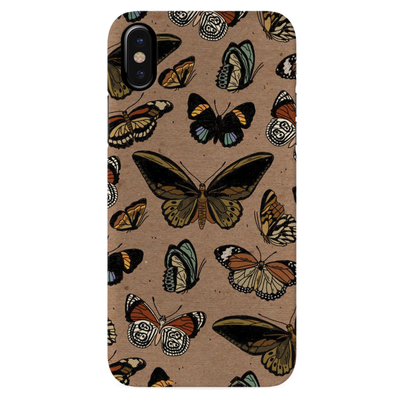 Butterfly Printed Slim Cases and Cover for iPhone X