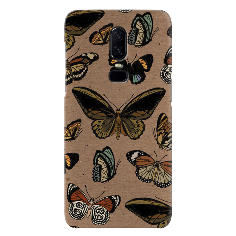 Butterfly Printed Slim Cases and Cover for OnePlus 6
