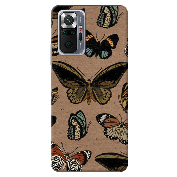 Butterfly Printed Slim Cases and Cover for Redmi Note 10 Pro Max