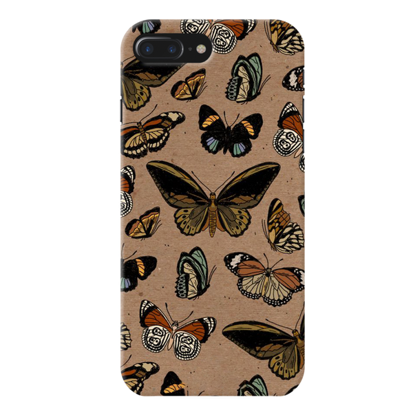 Butterfly Printed Slim Cases and Cover for iPhone 7 Plus