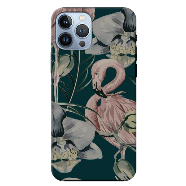Flamingo Printed Slim Cases and Cover for iPhone 13 Pro