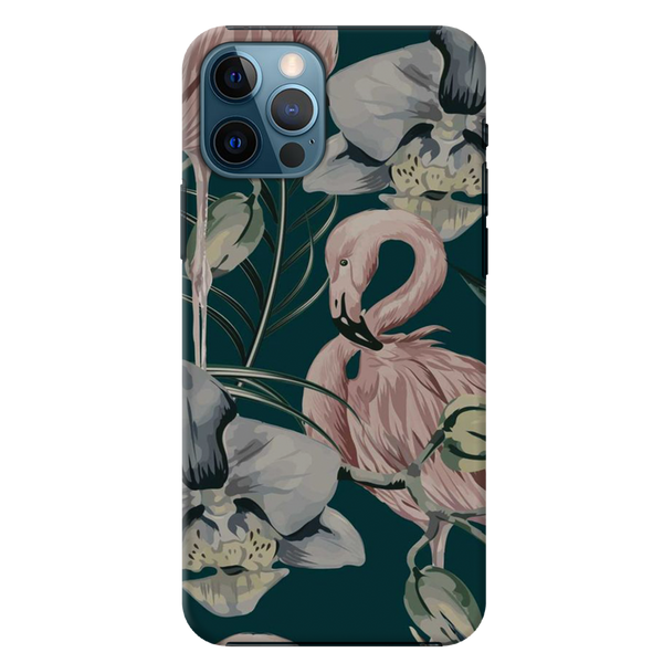 Flamingo Printed Slim Cases and Cover for iPhone 12 Pro