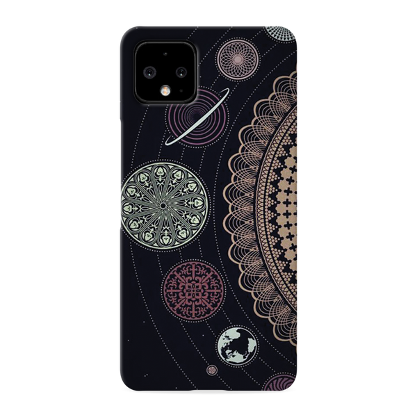 Space Globe Printed Slim Cases and Cover for Pixel 4XL