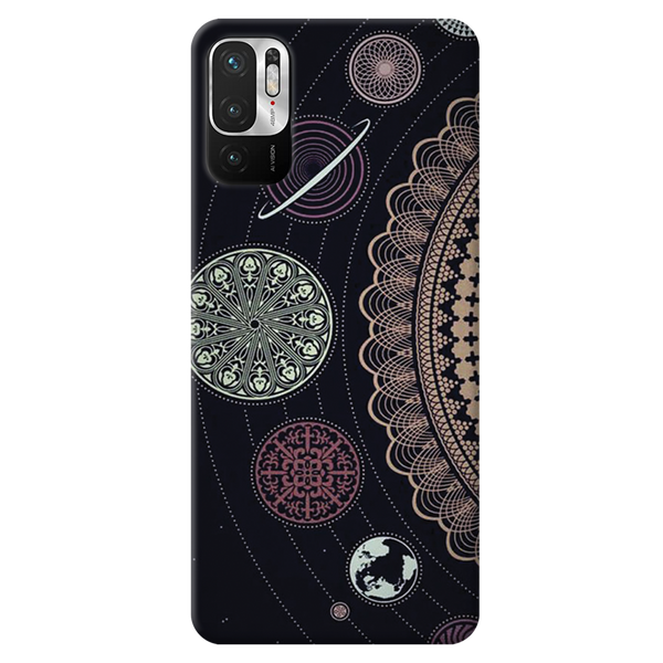 Space Globe Printed Slim Cases and Cover for Redmi Note 10T