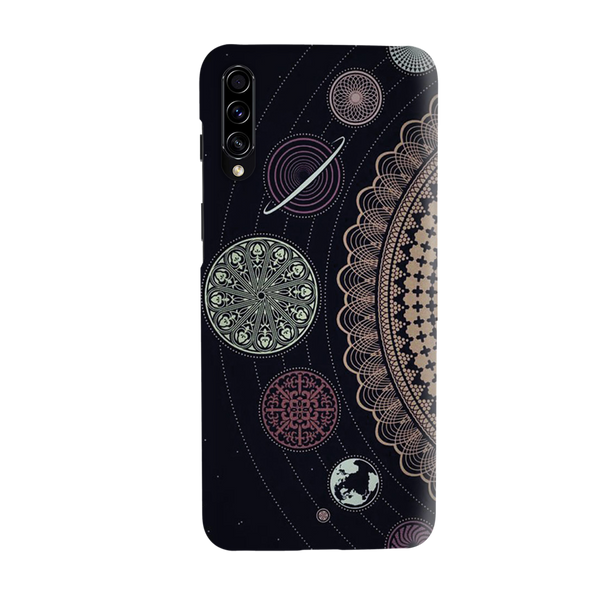 Space Globe Printed Slim Cases and Cover for Galaxy A70