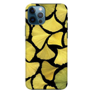 Yellow Leafs Printed Slim Cases and Cover for iPhone 12 Pro Max