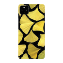 Yellow Leafs Printed Slim Cases and Cover for Pixel 4A