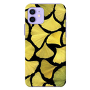 Yellow Leafs Printed Slim Cases and Cover for iPhone 12