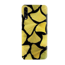 Yellow Leafs Printed Slim Cases and Cover for Galaxy A50