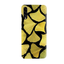 Yellow Leafs Printed Slim Cases and Cover for Galaxy A70