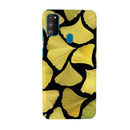 Yellow Leafs Printed Slim Cases and Cover for Galaxy M30S