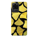 Yellow Leafs Printed Slim Cases and Cover for Galaxy S20 Ultra