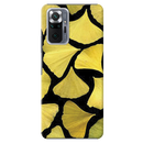 Yellow Leafs Printed Slim Cases and Cover for Redmi Note 10 Pro Max
