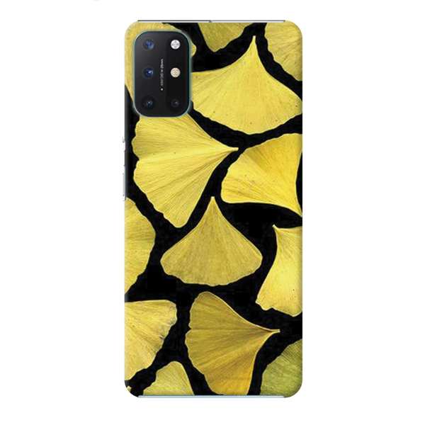 Yellow Leafs Printed Slim Cases and Cover for OnePlus 8T