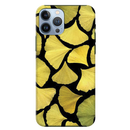 Yellow Leafs Printed Slim Cases and Cover for iPhone 13 Pro Max