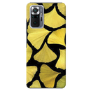 Yellow Leafs Printed Slim Cases and Cover for Redmi Note 10 Pro