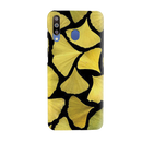 Yellow Leafs Printed Slim Cases and Cover for Galaxy M30