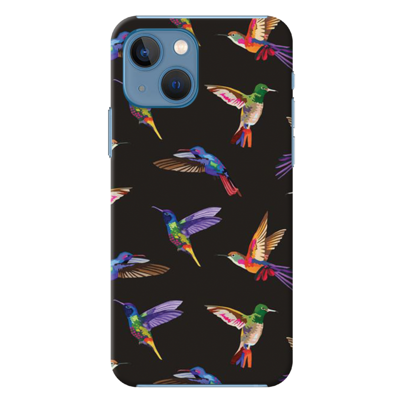 Kingfisher Printed Slim Cases and Cover for iPhone 13 Mini