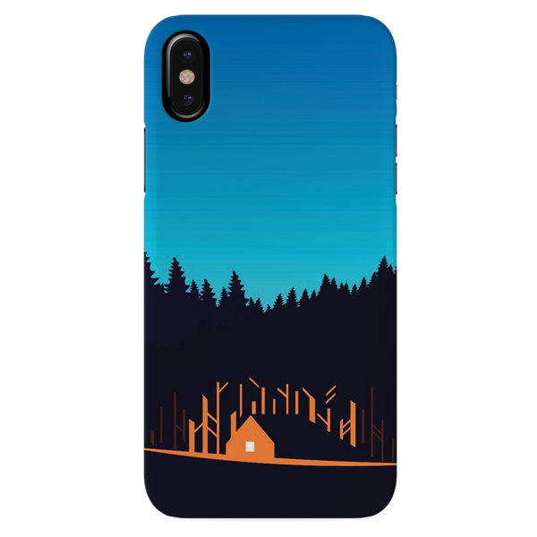 Night Stay Printed Slim Cases and Cover for iPhone X