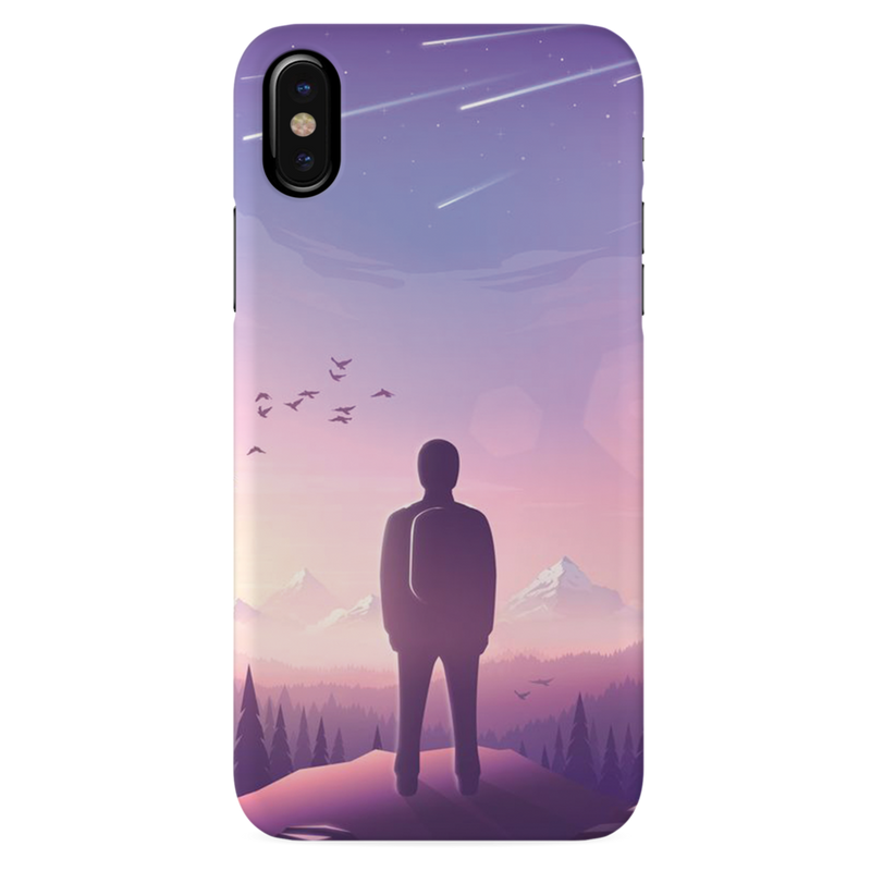 Peace on earth Printed Slim Cases and Cover for iPhone XS