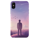 Peace on earth Printed Slim Cases and Cover for iPhone X