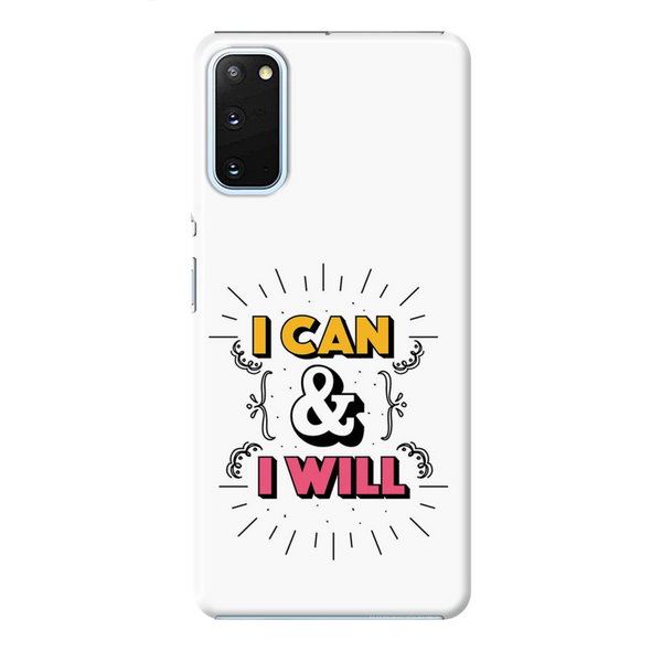 I can and I will Printed Slim Cases and Cover for Galaxy S20 Plus