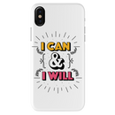 I can and I will Printed Slim Cases and Cover for iPhone X