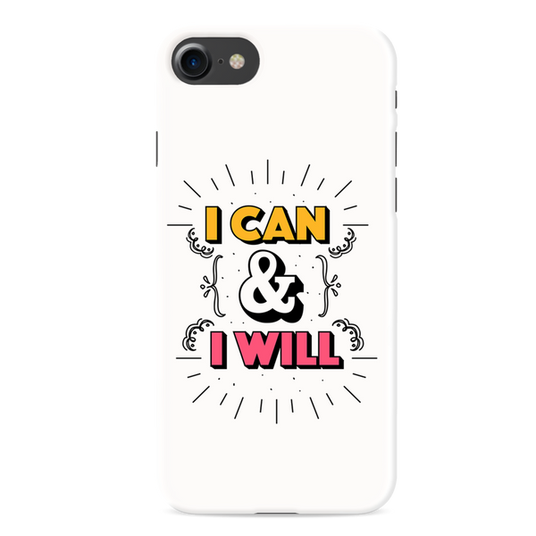 I can and I will Printed Slim Cases and Cover for iPhone 7