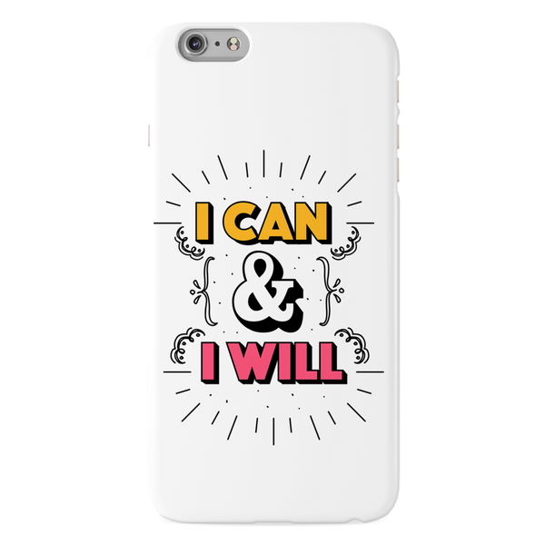 I can and I will Printed Slim Cases and Cover for iPhone 6 Plus