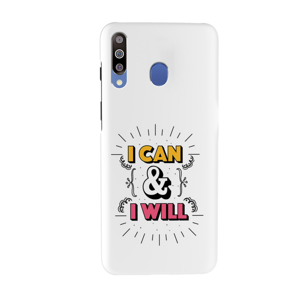 I can and I will Printed Slim Cases and Cover for Galaxy M30