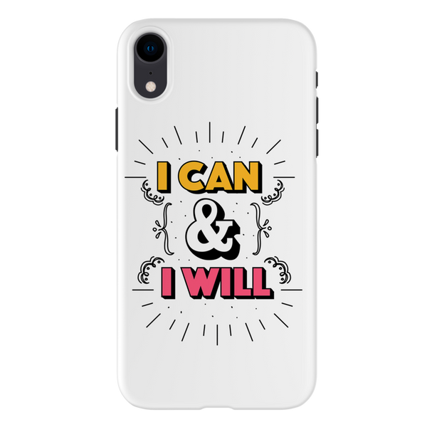 I can and I will Printed Slim Cases and Cover for iPhone XR
