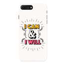 I can and I will Printed Slim Cases and Cover for iPhone 7 Plus
