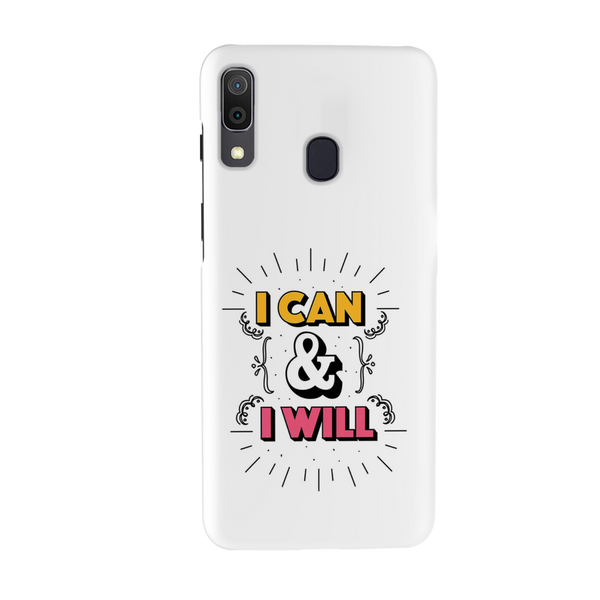I can and I will Printed Slim Cases and Cover for Galaxy A30