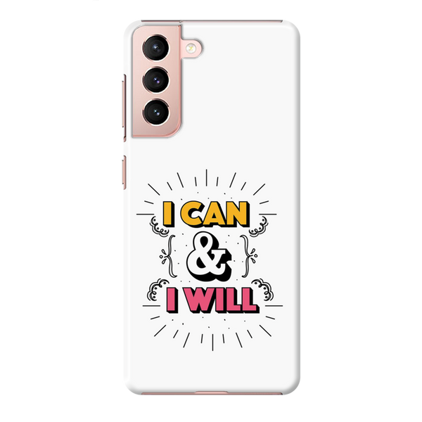 I can and I will Printed Slim Cases and Cover for Galaxy S21