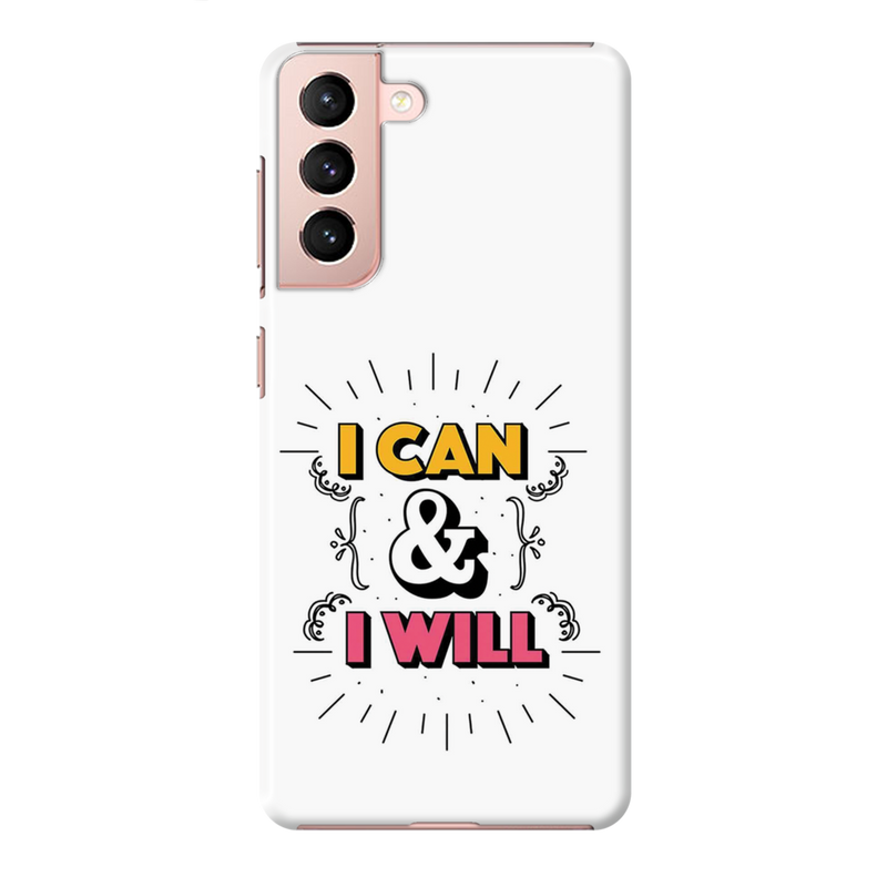 I can and I will Printed Slim Cases and Cover for Galaxy S21 Plus