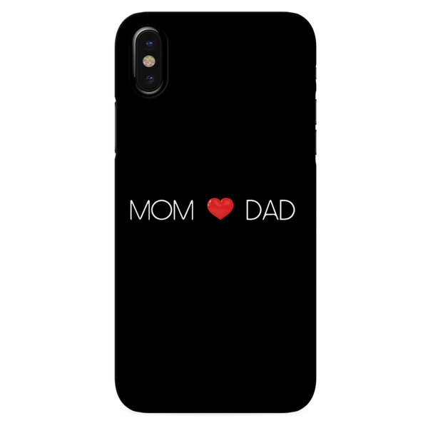 Mom and Dad Printed Slim Cases and Cover for iPhone XS