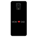 Mom and Dad Printed Slim Cases and Cover for Redmi Note 9 Pro Max